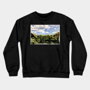 chocolate hills bohol / Maléa is looking for the Kobold - children's book WolfArt Crewneck Sweatshirt